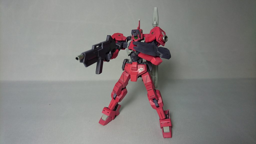 ライフルの一部にメタルパーツを採用してます。