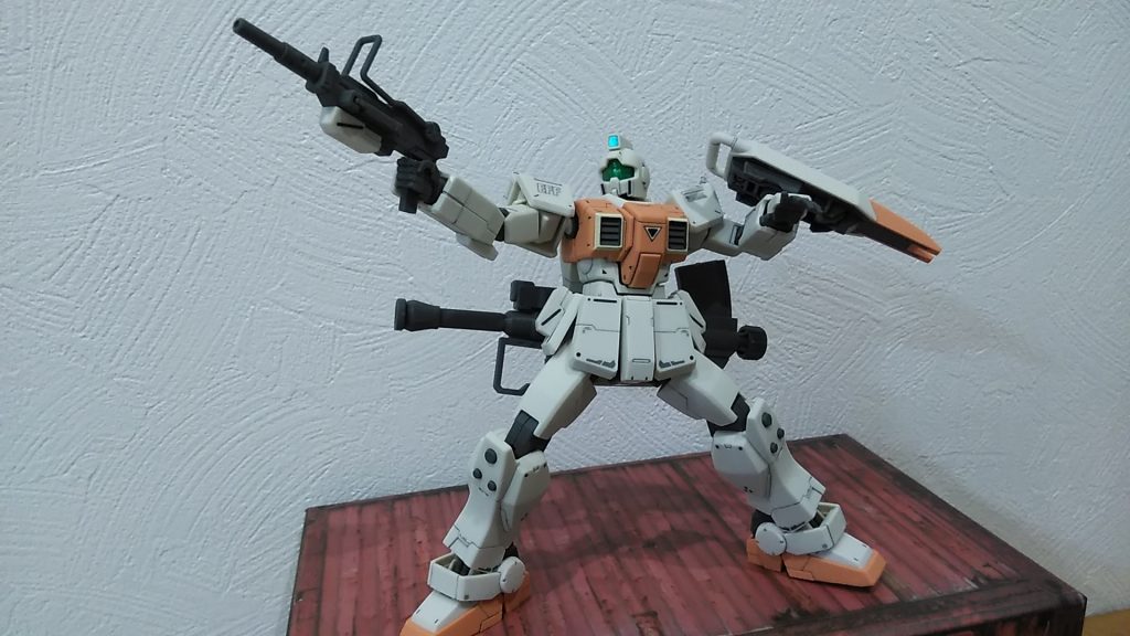 HGUC陸戦型ジム–4枚目/制作者：ya-su