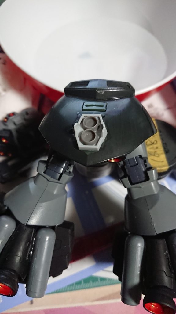 制作途中3
リアスカートのスラスター