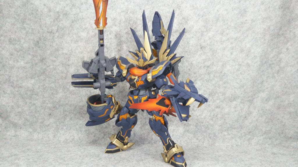 蠍(さそり)忍 零雄の3体と合体した姿
蠍と合体することでリアル形態になれるのだが暴走してしまう
他の２体が合体することにより暴走を押さえ込み更なる力を得ることに成功