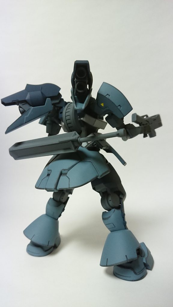 背面。
ブースターが羽っぽくなってていいです。