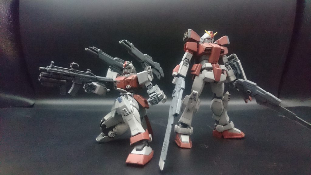 陸戦型ガンダム改–2枚目/制作者：統覇已叶