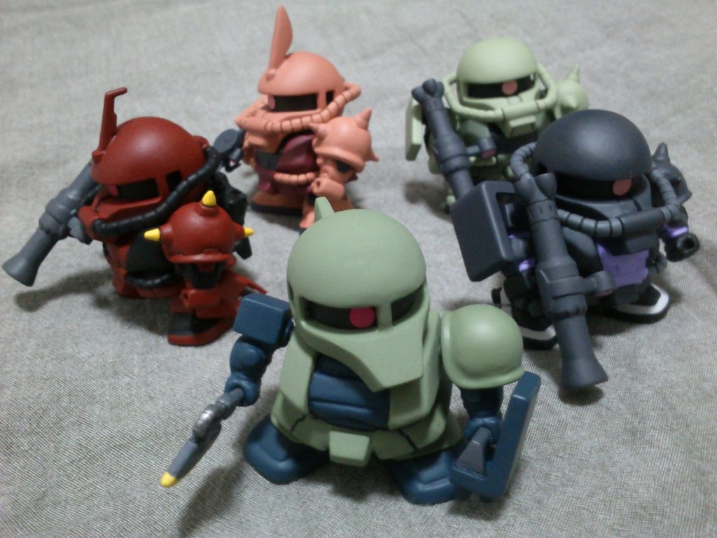 SD ザクⅠ (旧ザク)–5枚目/制作者：ムシキャノン