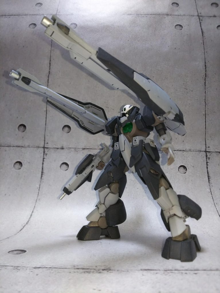 トランザム！！
GNツインバスターキャノン掃射！！！