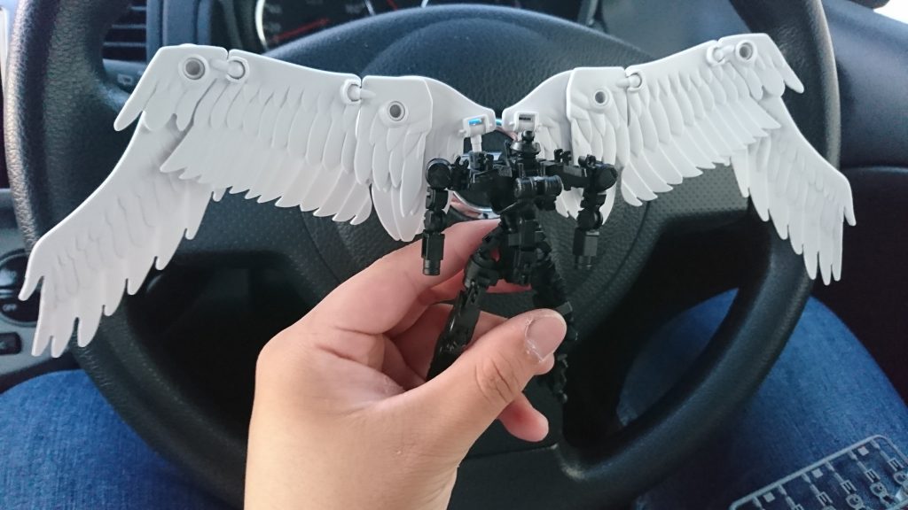 フレームを黒で塗装