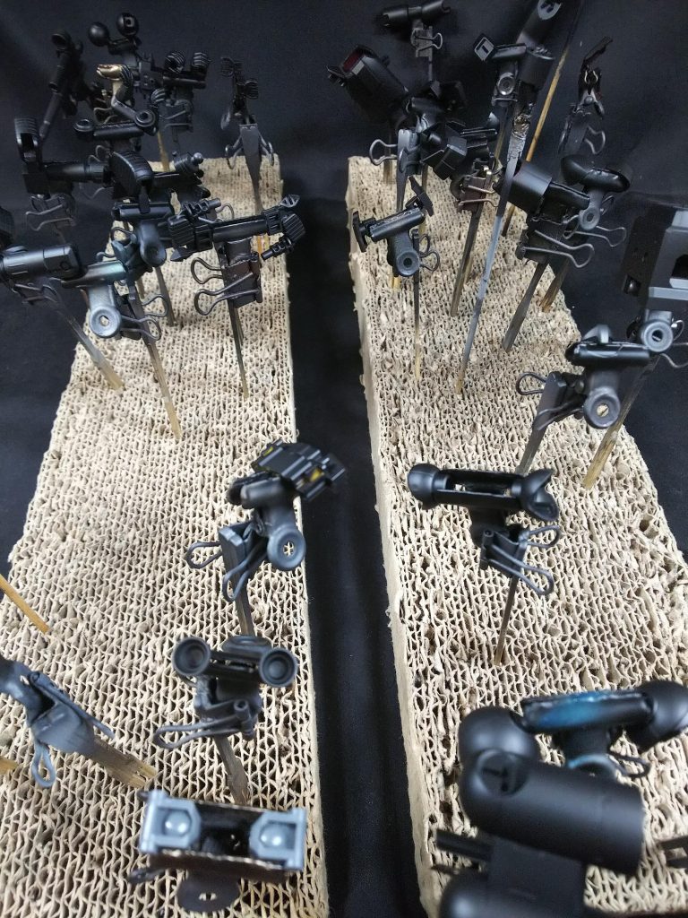 サフを吹きました。