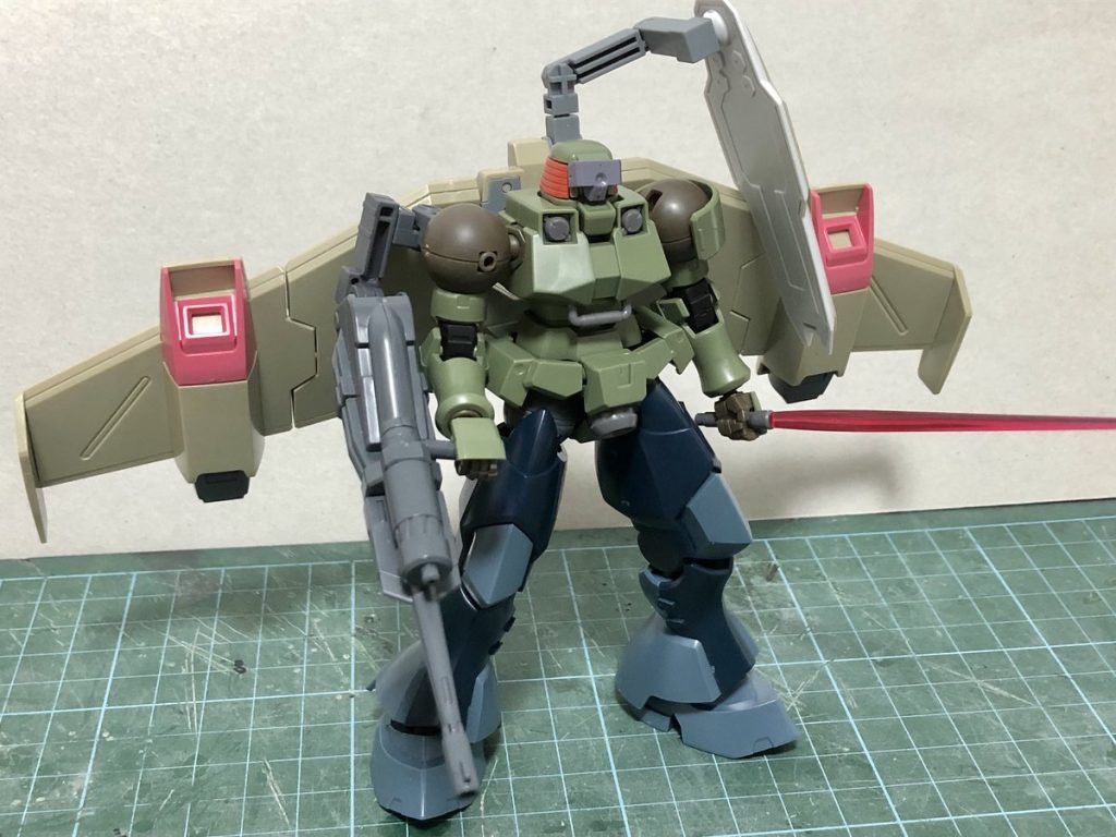 色々ミキシングした結果だいぶリーオー感が薄れました