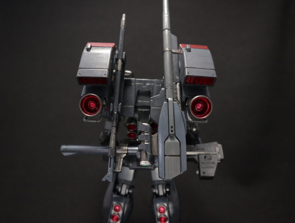 フル装備バックショット