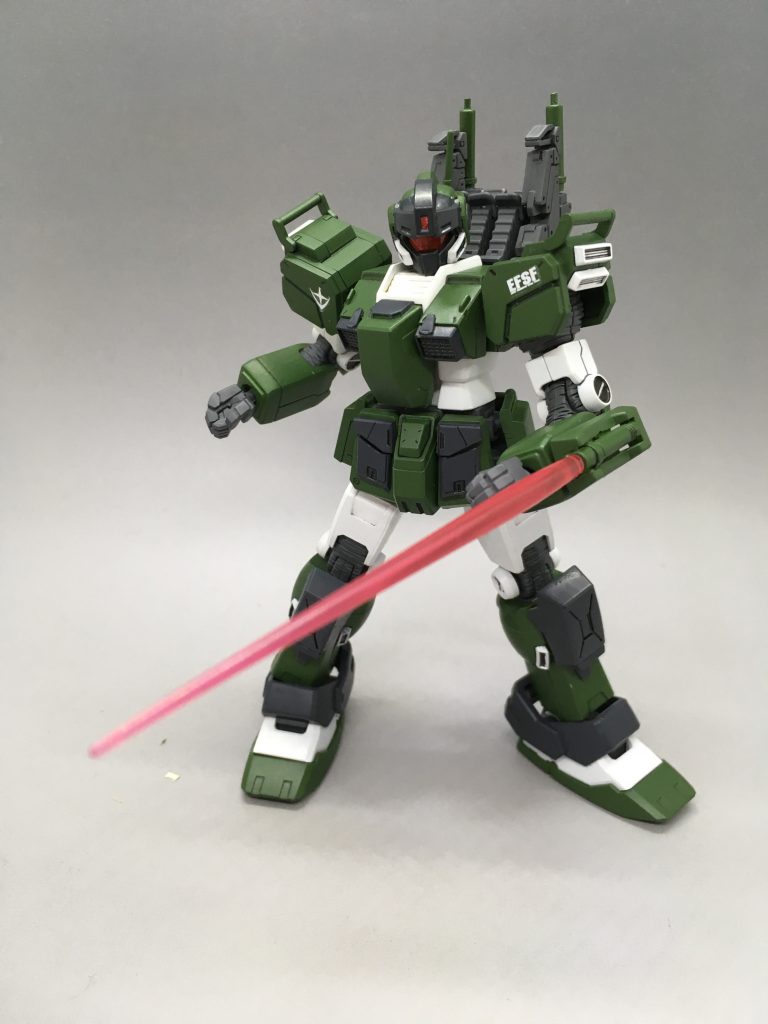 ジムスナイパーカスタム(サンダーボルト版)–4枚目/制作者：Ryoui