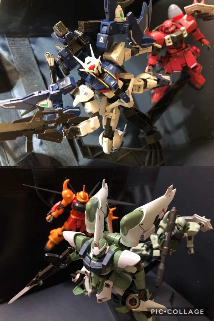 oyz「今回のチャレンジしてもらうミッションだが、動けなくなった母艦を敵の攻撃から一定時間守って欲しい。難易度はBランク。それではいいかな?」
リク「わかりました、了解です!」
oyz「よーし行こう!慎ましくな。」
リク「ダブルオースカイ ハイウィンド、出ます!」
ユッキー「ガナーザクウォーリア、行きます!」
リク「動けない母艦ってあれだ!」
ユッキー「あれは、ミネルバじゃないか!」
オペレーター「MS!聞こえますか?こちらはミネルバです。ただ今エンジントラブルで身動きが取れなくなっています。復旧するまで、敵の攻撃からミネルバを守ってください!」
リク「了解です!」
ユッキー「よし、僕はミネルバ付近で敵機を迎撃するから、リッ君は前線で敵機の迎撃を頼むよ!」
リク「わかった!ミネルバを頼むよ!」
ユッキー「任せて!リッ君も無茶しないでよー!」