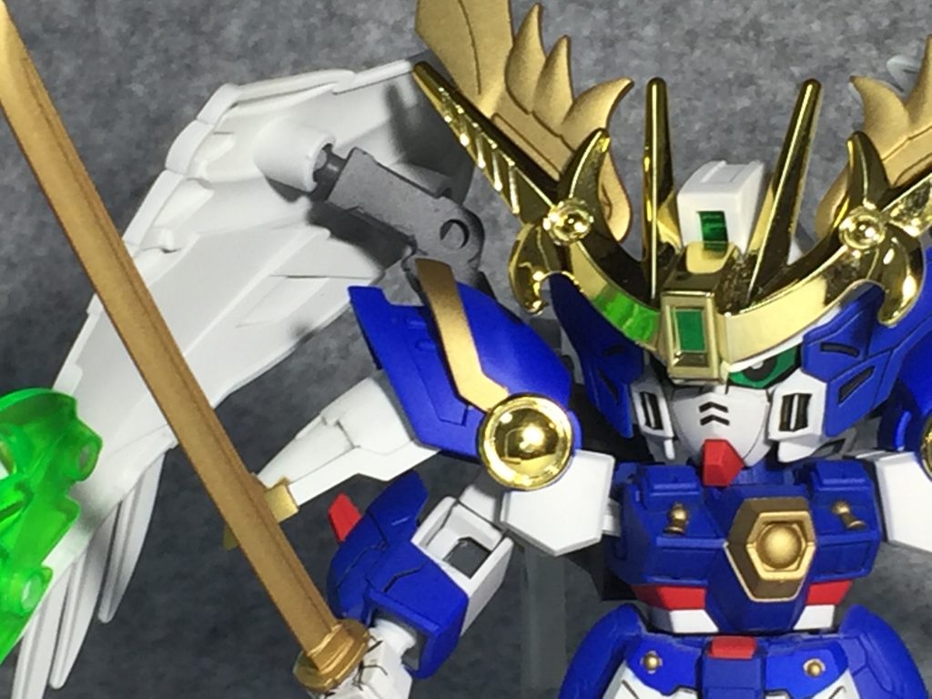 2つのキットを使うだけでも
工夫次第で最新のフォーマットの
武者ガンダムが作れるところも
SDガンダムの面白さだと
感じました。
HGやMGに触れてからは
少し離れていたSDですが
ガンプラの面白さを
手軽に感じられて、
自分の1番初めのガンダムに
再び触れることができて
とても良い作品に
なったと思います。