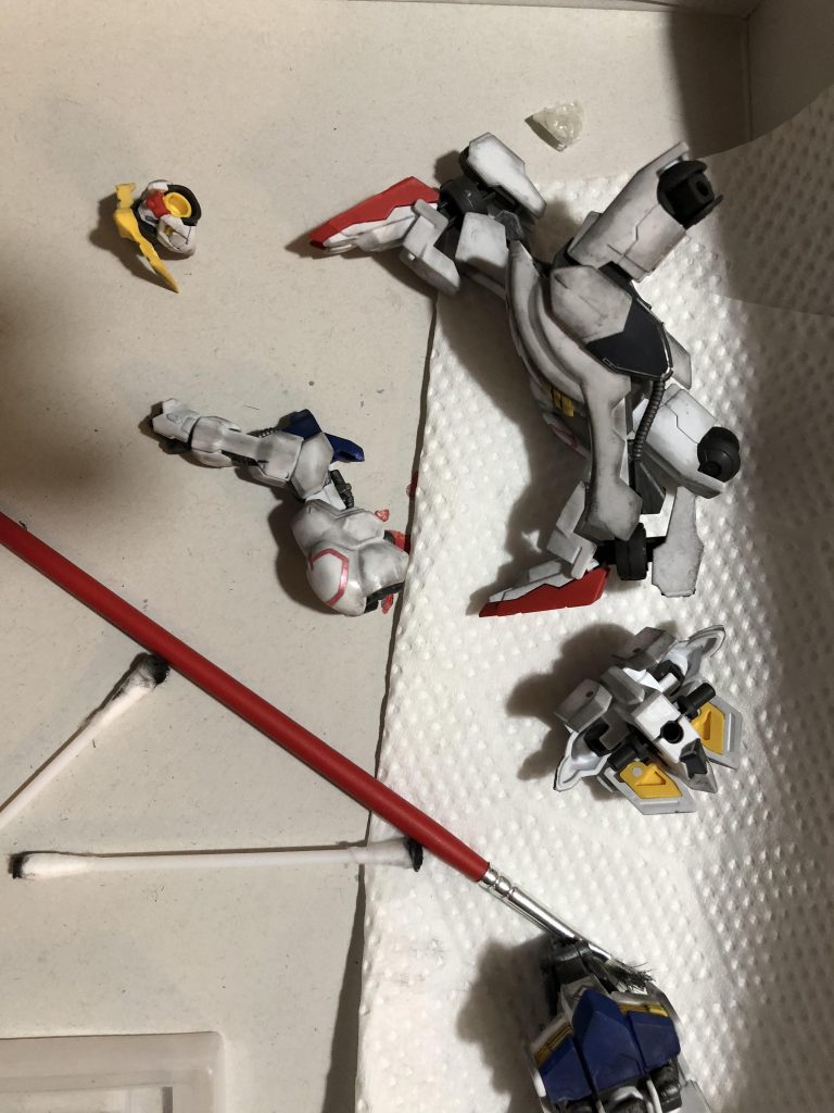 ちょっと汚してバルバトスの躍動感が出たら良いなぁと思いました！