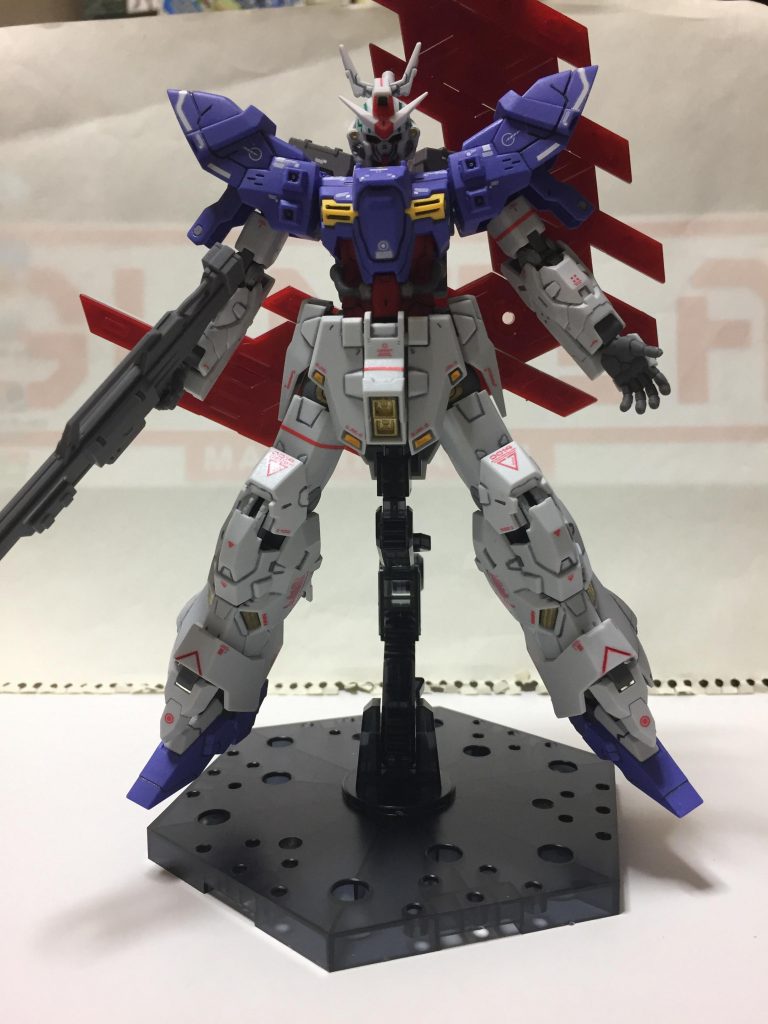 HGUC ムーンガンダム–2枚目/制作者：指切り抜刀斎(デザインナイフ)