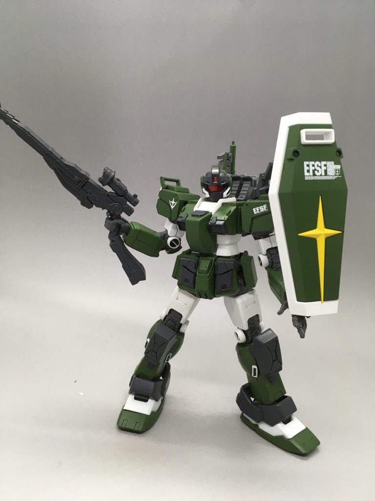 ジムスナイパーカスタム(サンダーボルト版)–3枚目/制作者：Ryoui