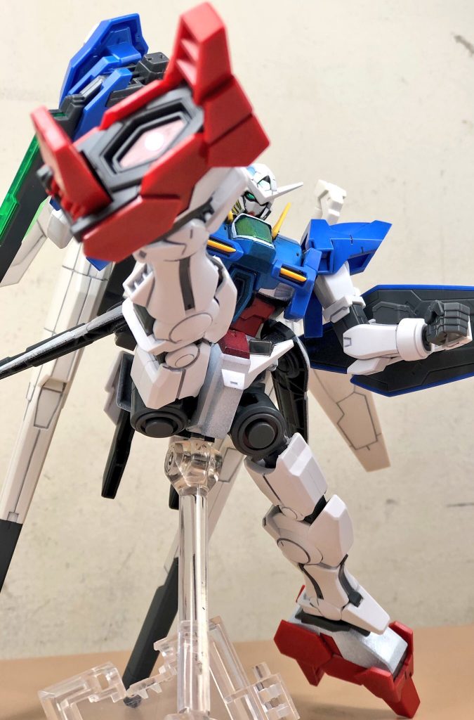 GNキャノン
足の裏に備わった大型のビーム砲で大気圏内外における対空防除に優れる