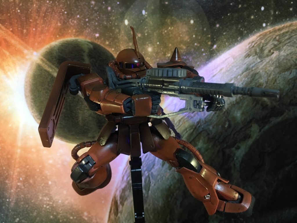 MG シャア専用ザク–4枚目/制作者：@NOA20182