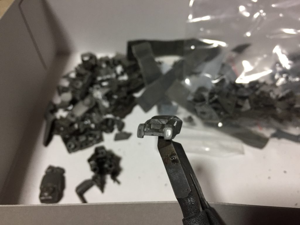 今年の5月に取り掛かったためGFT版になります、下地塗装を省略する代わりにヒケの処理を行いました