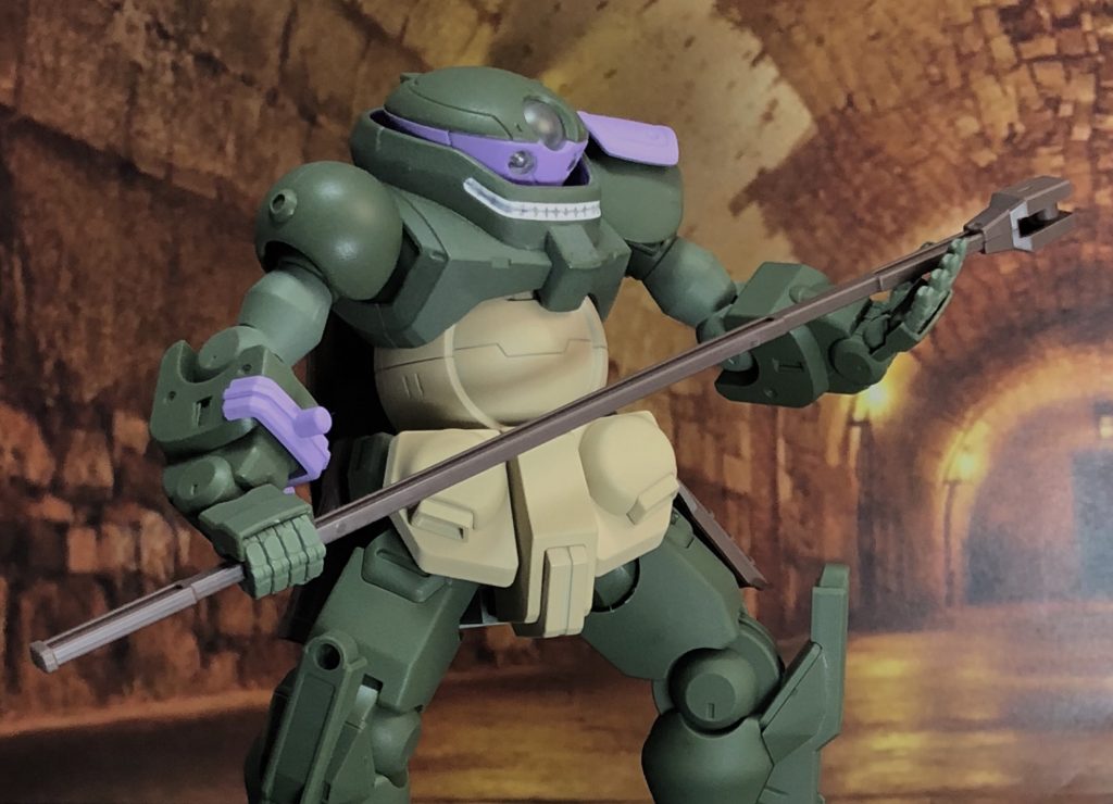 グリモア・ドナテロ。武器はダイバーナミさんから拝借。色合いが結構気に入ってます。