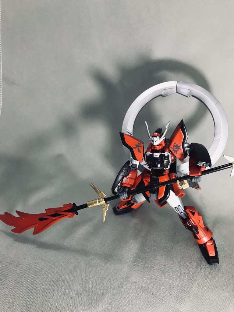 大薙刀両手持ち。