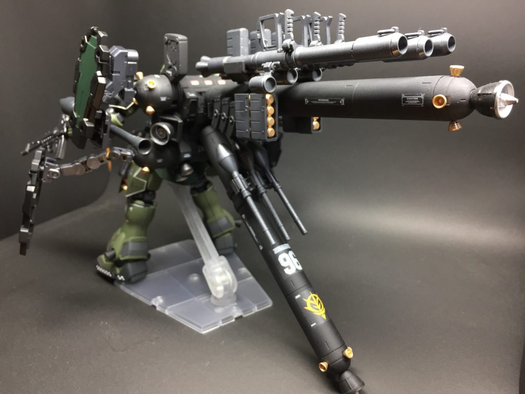 バックショット
ザクマシンガンは除きました