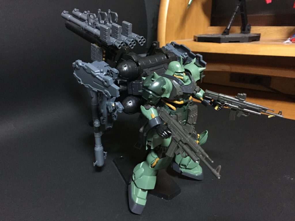 塗装&改修前の軽いミキシング