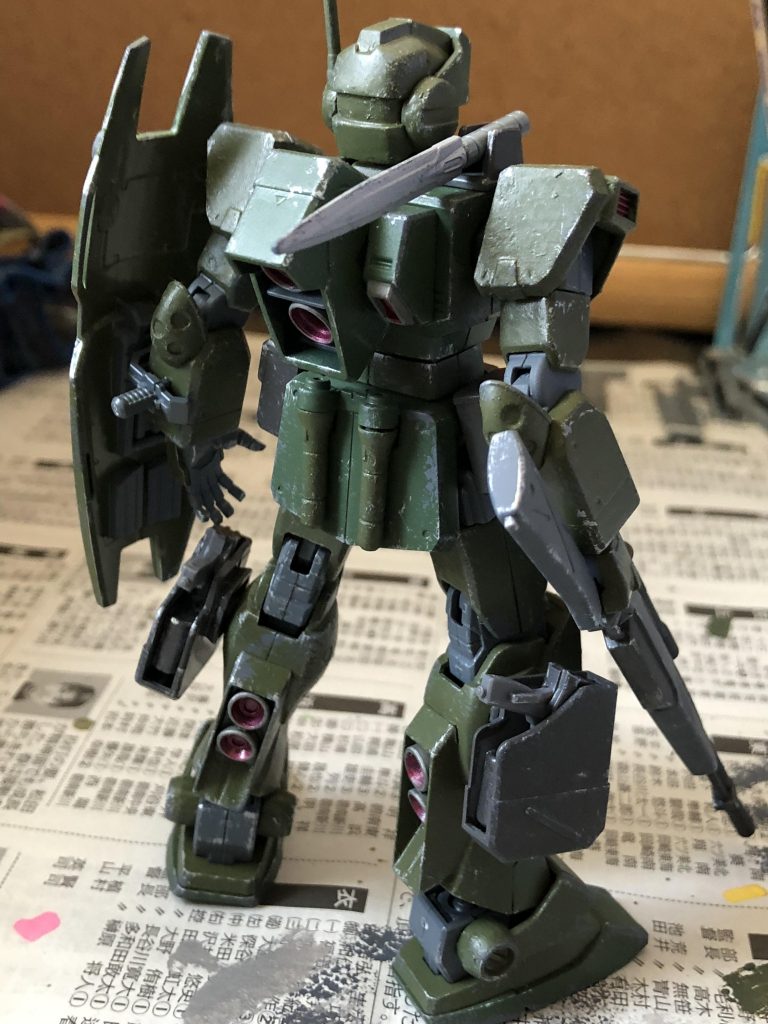 ジムスナイパーⅡ(グリーンカラー実験機)–4枚目/制作者：Sekkatiyukio