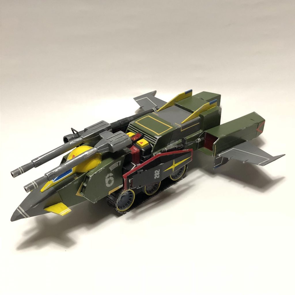 旧キット「1/144Gアーマー」–4枚目/制作者：GORO55