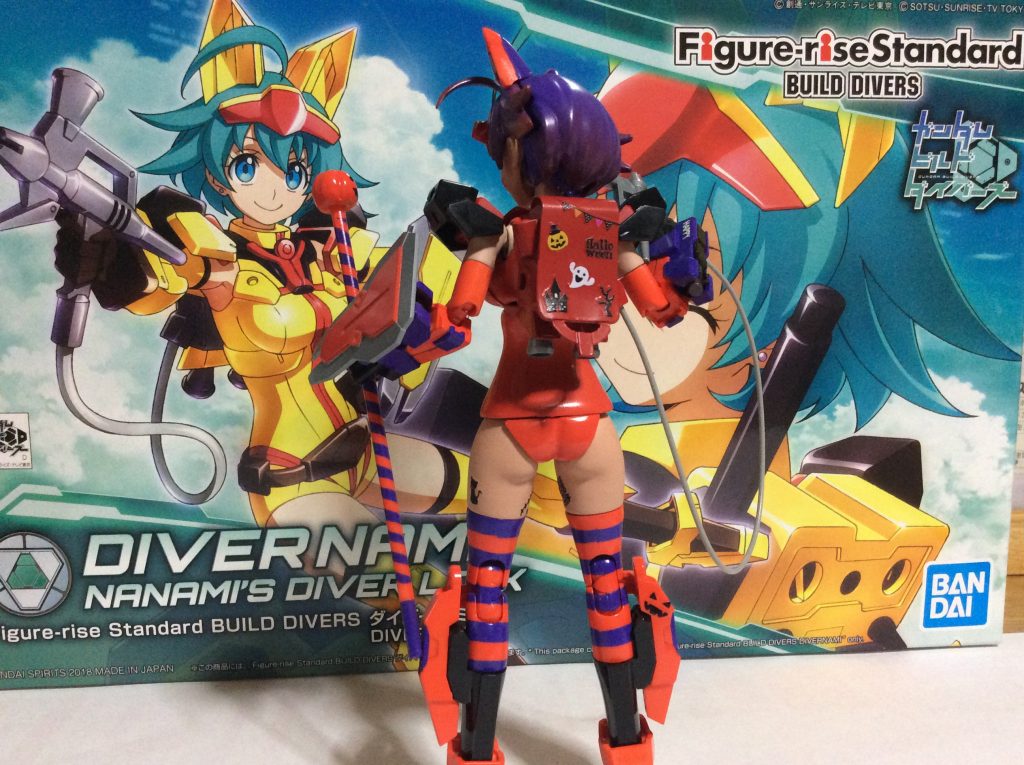 立ち絵 背後から