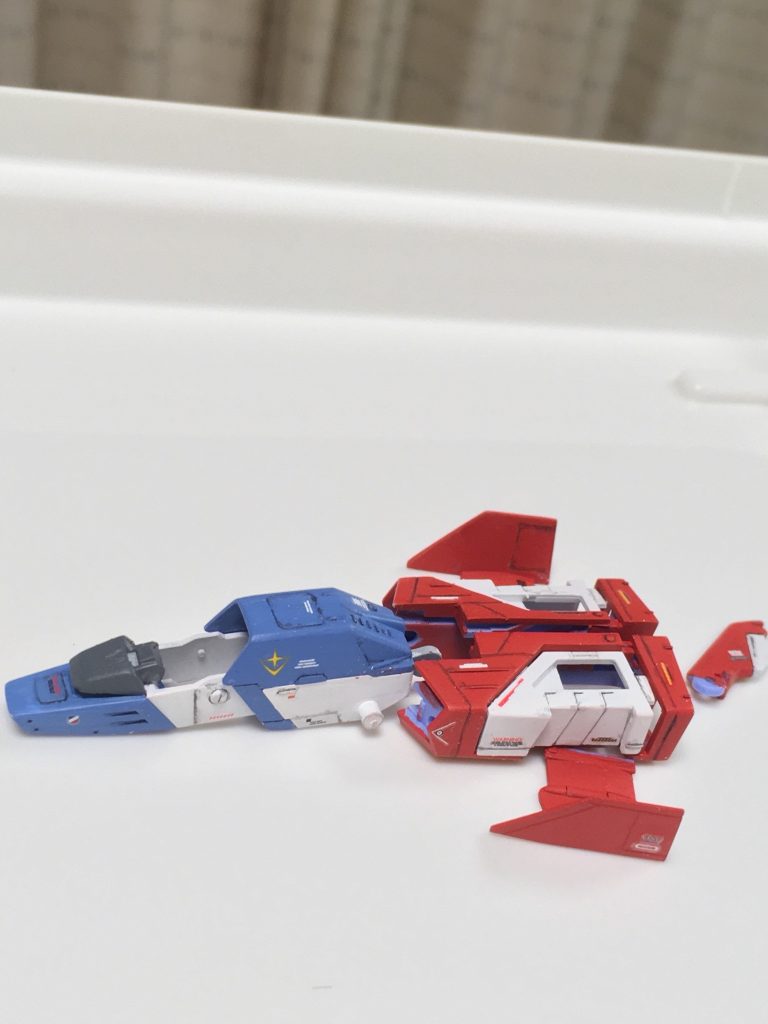 トップコート吹く前の、つや消しも捨てがたかったです