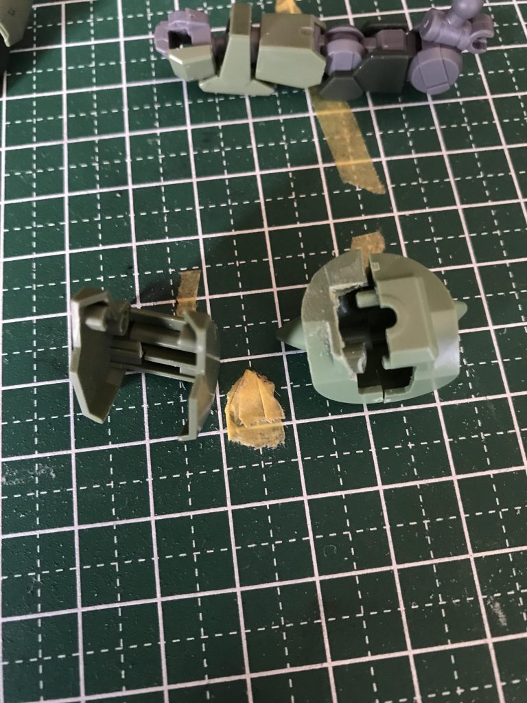 グレイズ 塗装–2枚目/制作者：@hukuronohukuro