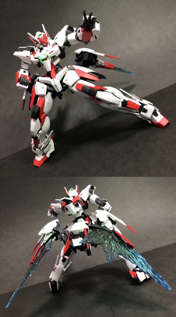 〈GNランチャー〉銃口がスライドし、高出力モードに