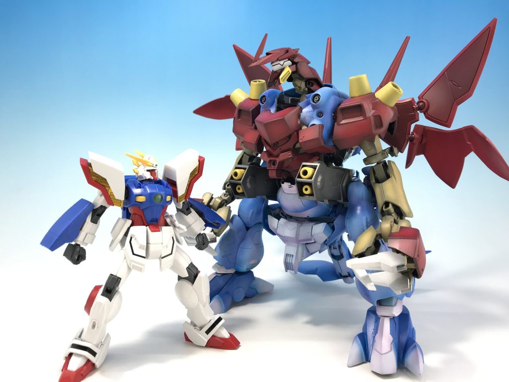 二体分のサイズになるので当然デカイです。
でもモチーフ元はもっとデカイんですよねー…
…MGダナジンが出てくれたらなー