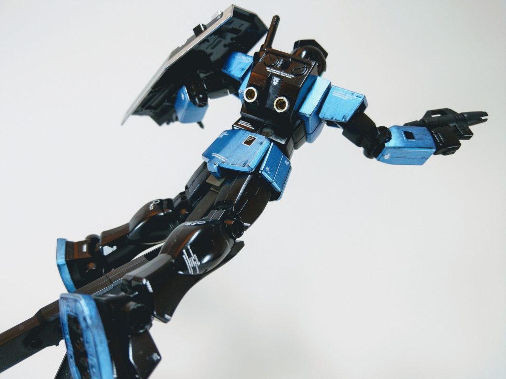 HGUCジム(夜戦カラー)–3枚目/制作者：いとーさん