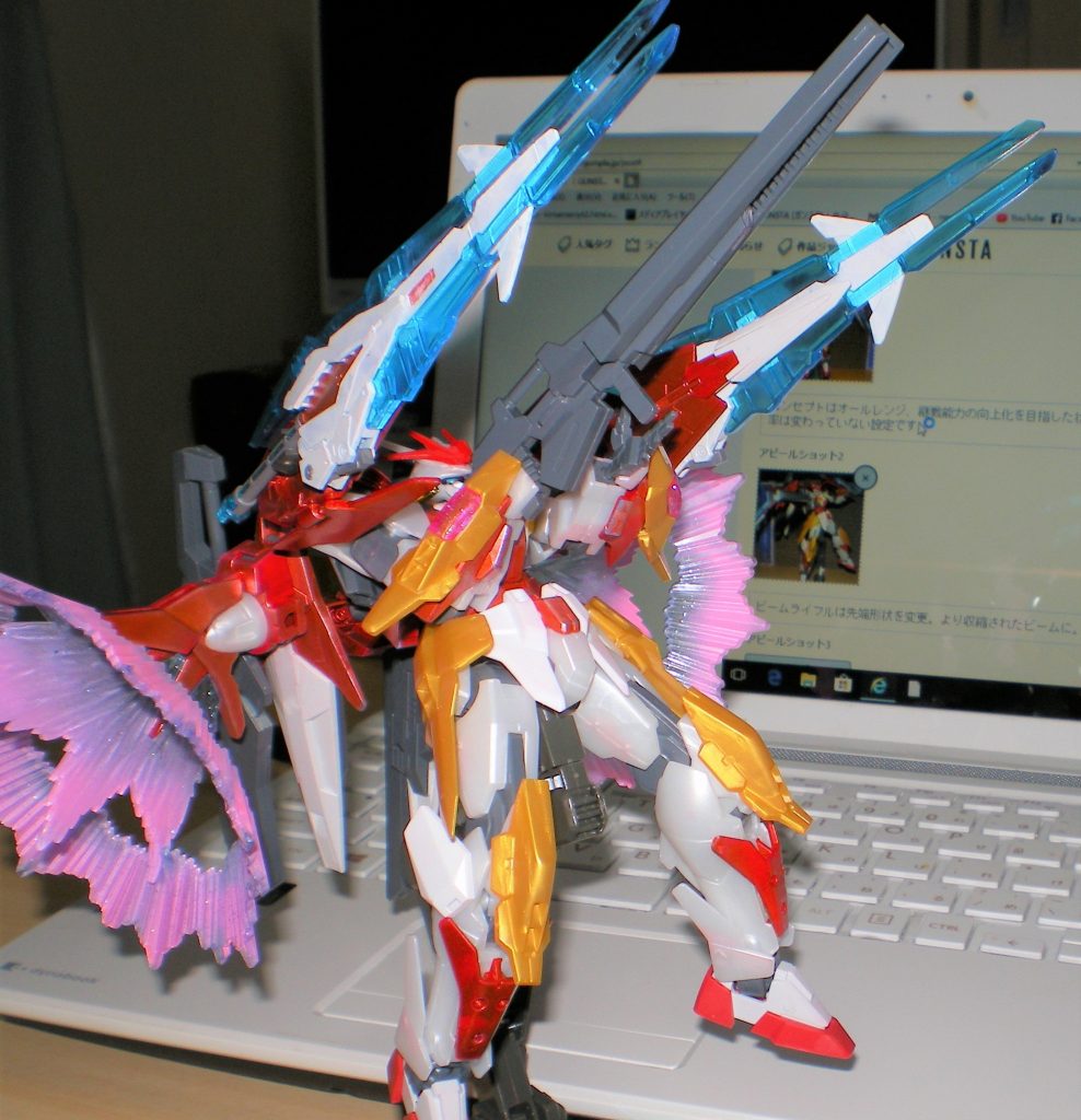 必殺技は、大火力による殲滅のトランザムライザーソードです。
リク「トランザム!」
  「ライザーソードでこのまま叩き切る!」