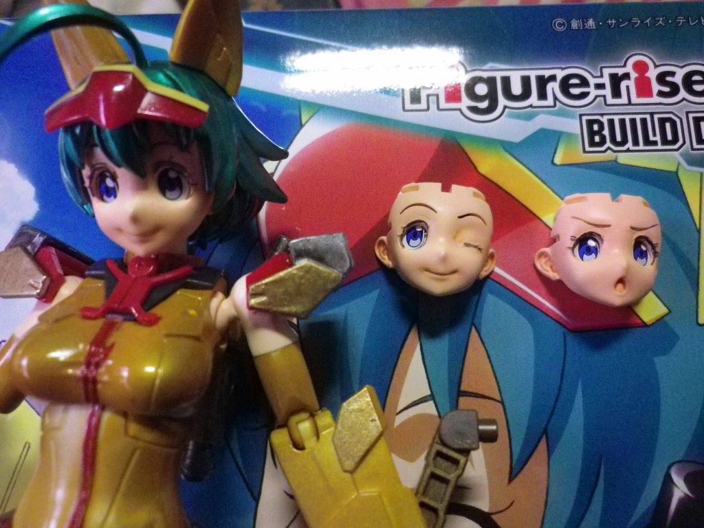 塗装後に仮組確認です。