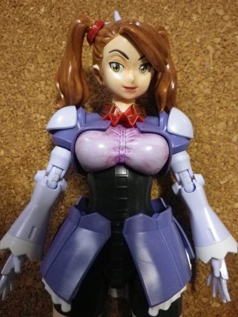 メタリック塗装仕上げ前のパチ組状態です。