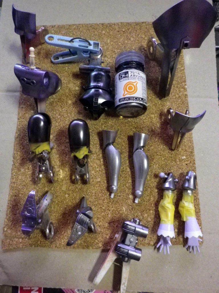 各部の作りこみ中