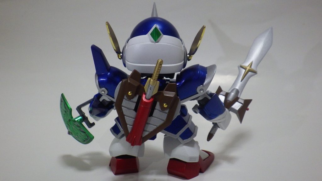 盾は背中につけられます