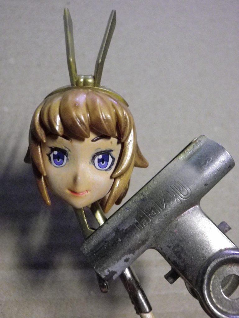 メイクアップ後のフミナさんです。戦闘準備完了？（笑）