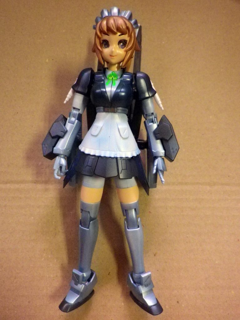 テストカラーリングの吹き付け。