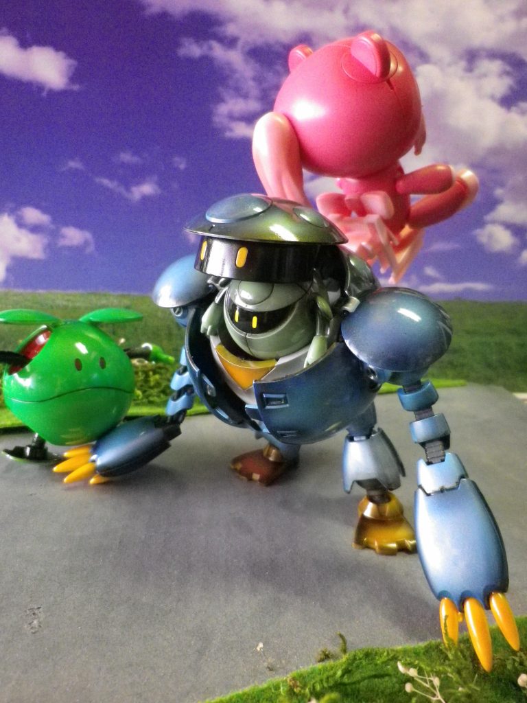 モモカプルと丸っこい？仲間たち！（笑）–2枚目/制作者：gtarou