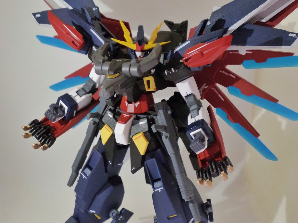 以上
AGE-2ブレイヴでした！
やってることは、トライオンⅢと同じ発想なんですけどね(^^;
分離変形ギミックはオリジナルですし、武器含め余剰パーツは一切ありません！(←ここ自慢のポイント)
最後まで、観ていただいてありがとうございます(^^)