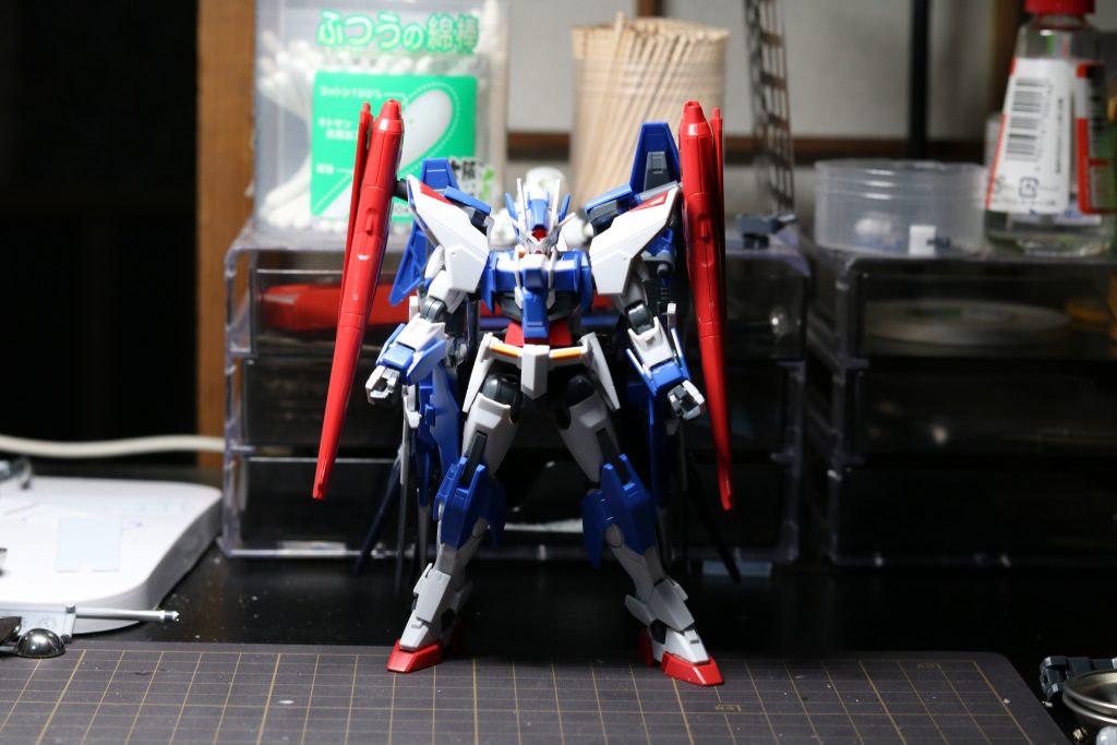 3段階目
若干手を加えて完成形
エースユニットを後ろに回すように形状を変えました。