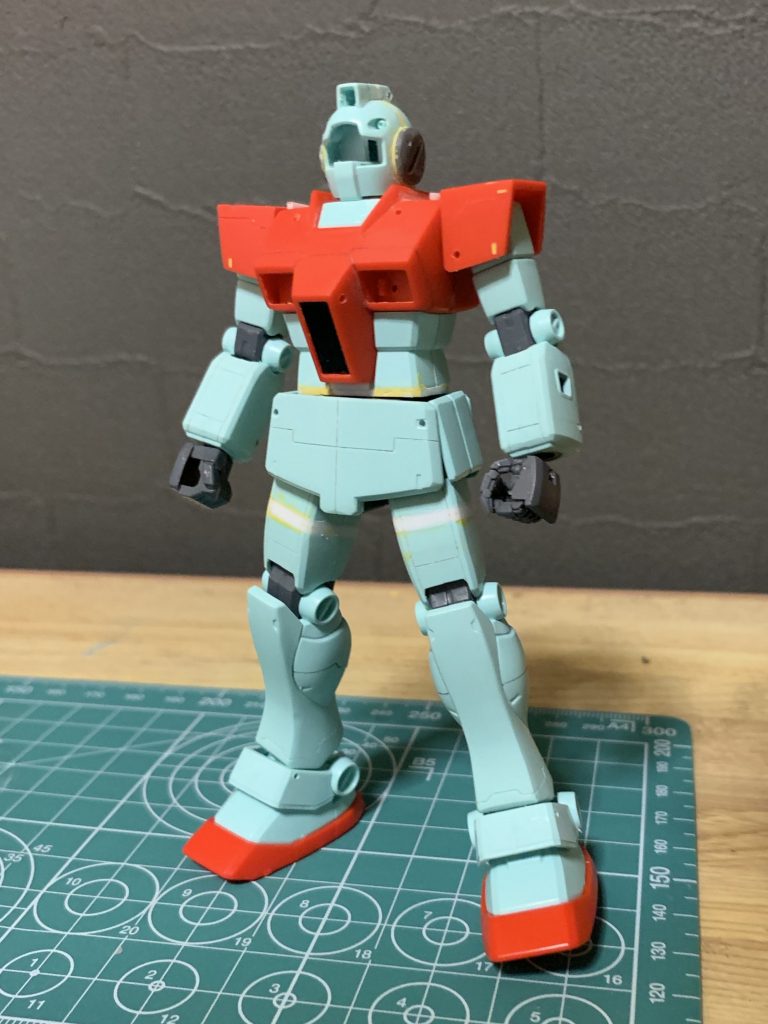 全体的な加工個所は画像の通り。