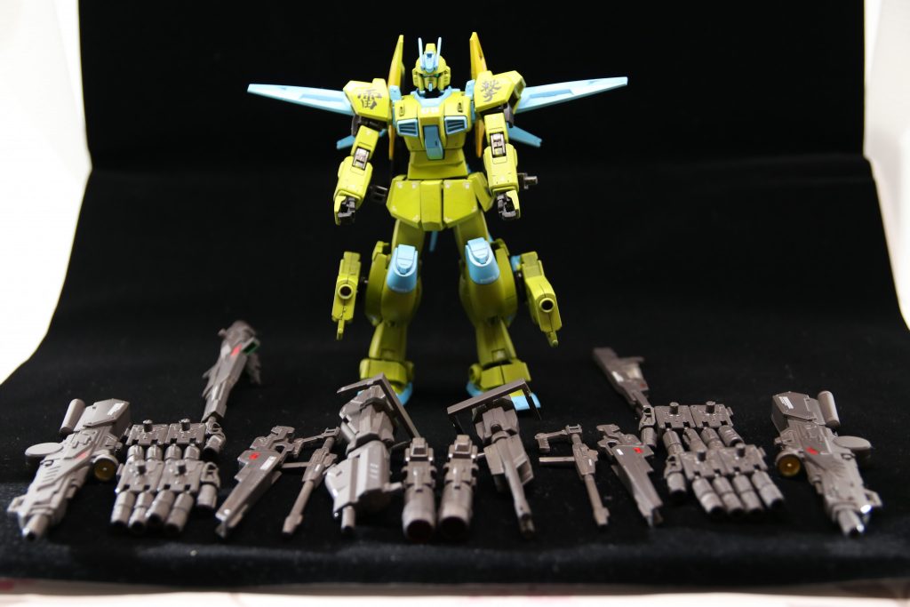 全武装解除。近接武器なしです。