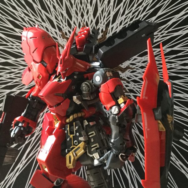 RGサザビー 内部フレーム見せ