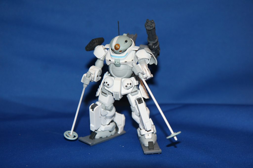 スキーユニットとヒートストックを装備