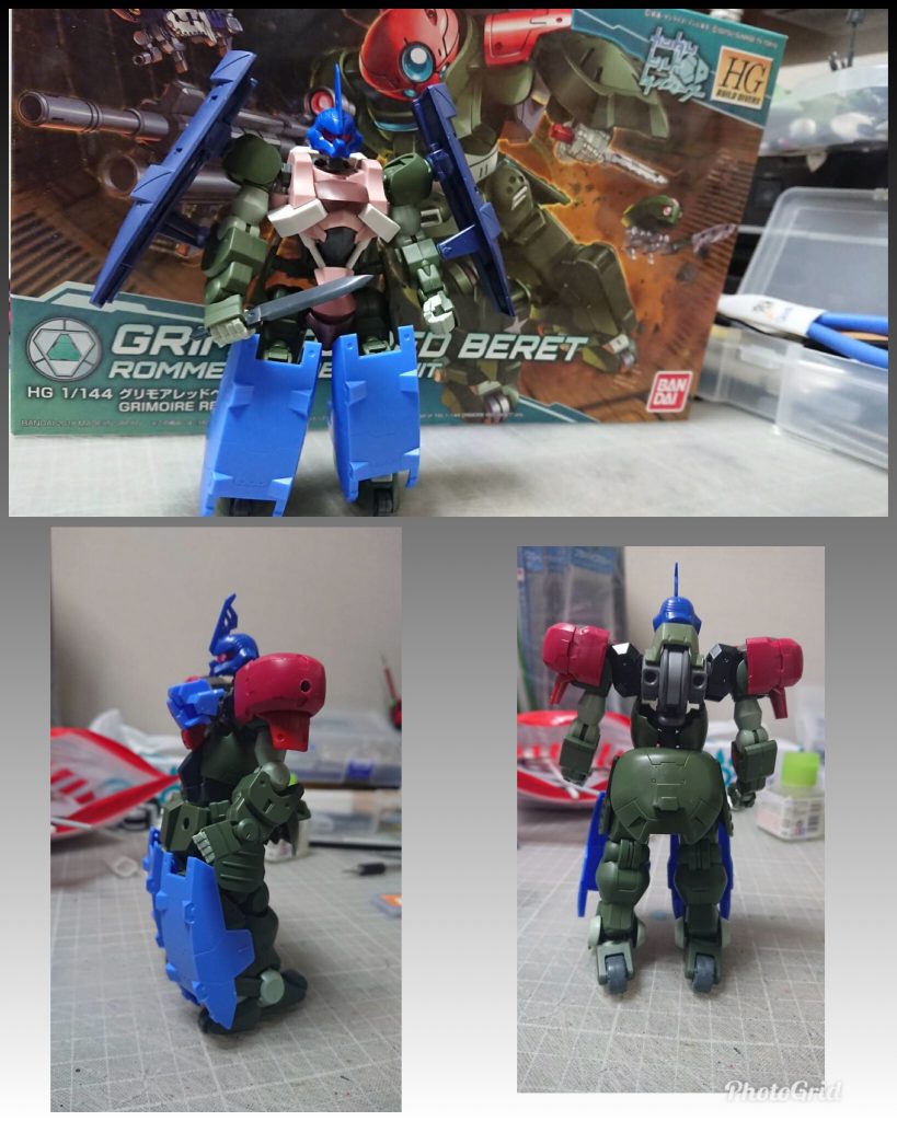 初期案。最初はジャナハムの頭部でした。