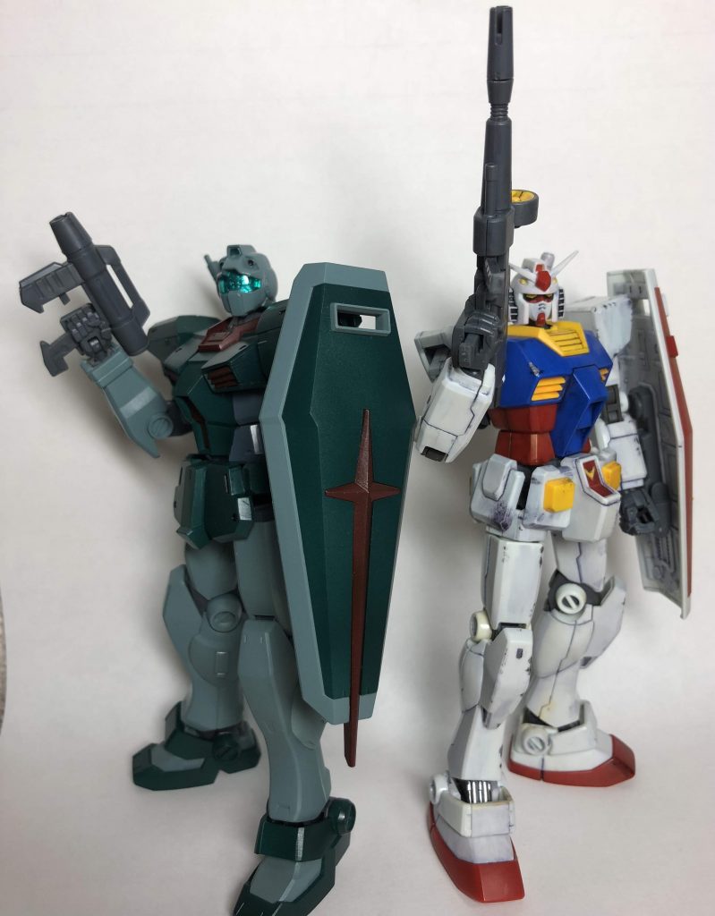 最後にガンダムと
