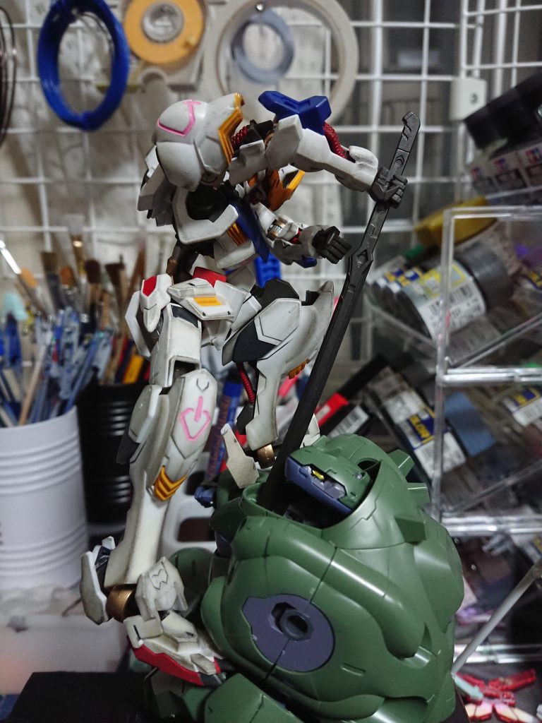 正直制作途中の方が良いポーズ取れてた気がする、ポージングって難しいですね